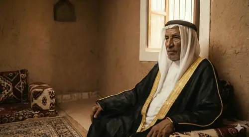 Cinematic Portrait of a Distinguished Grandfather