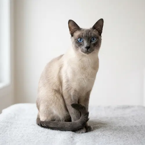 Elegant Cat Displaying Feline Grace