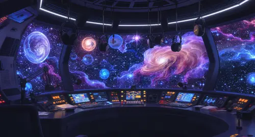 Cosmic Radio Studio: A Galactic Broadcast Experience