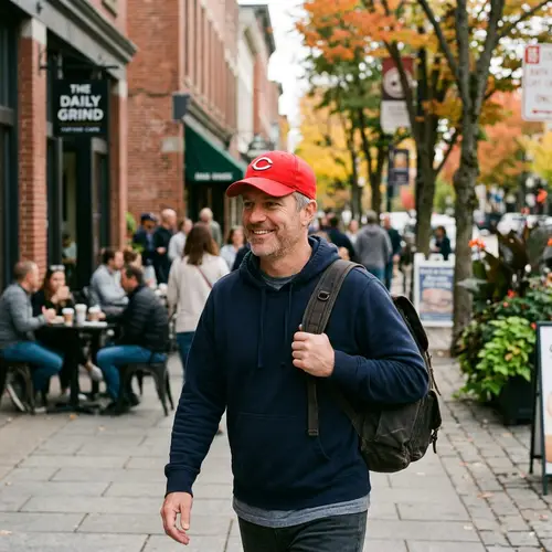 Red Cap Fashion: Stylish Men's Headwear Collection