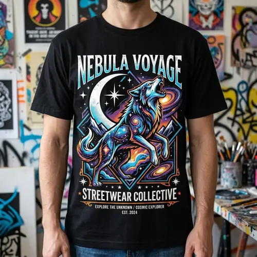 Bold Creative T-Shirt Graphic Design for Streetwear