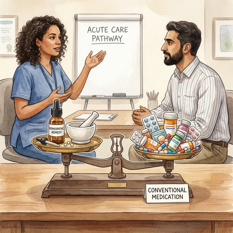 OTC Approach to Treating Acute Conditions with Homeopathy and Polypharmacy OTC Approach to Treating Acute Conditions with Homeopathy and Polypharmacy