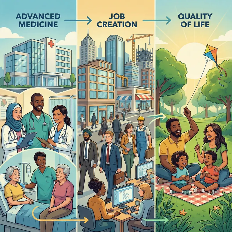 Impact of Medicine, Quality of Life & Job Creation Impact of Medicine, Quality of Life & Job Creation