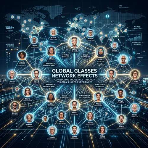 Connected Network Effects with Glasses Wearers