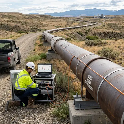 Distributed Optical Fiber Sensor for Pipeline Measurement