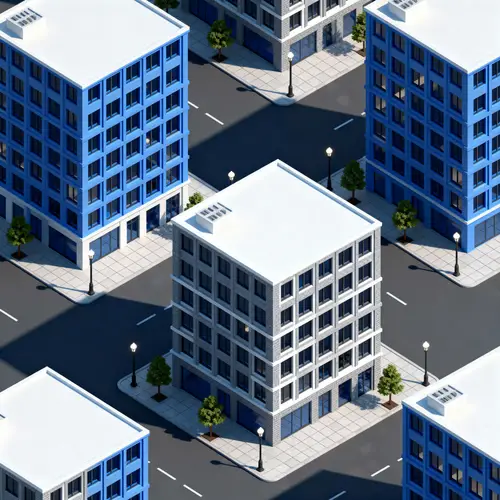 Isometric City Building Designs