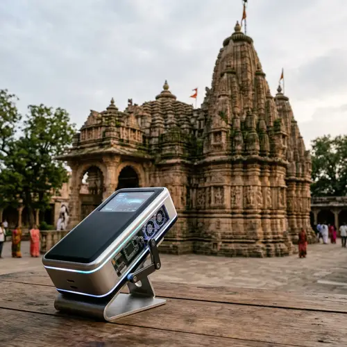 Compact Artificial Intellect Device | Ancient Temple Technology