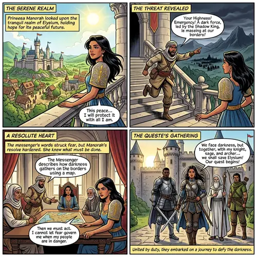 Elysium Kingdom Adventure: Defend Against Dark Forces with Princess Manorah