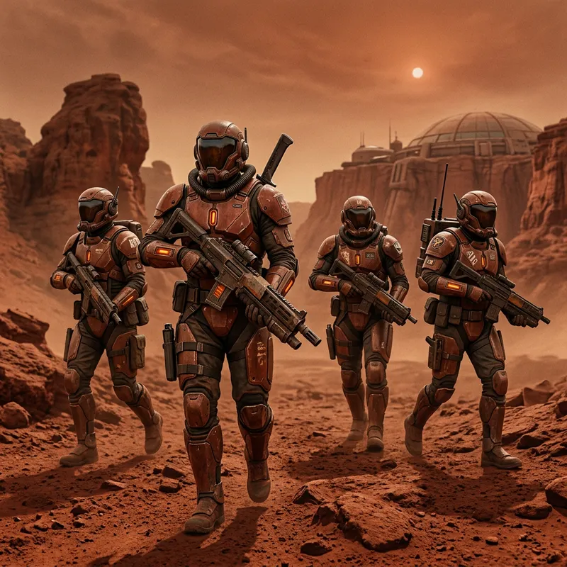 Marcian Warriors: The Legends Unveiled Marcian Warriors: The Legends Unveiled