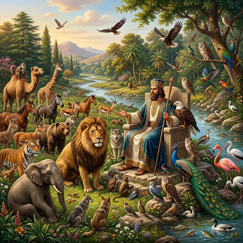 Prophet Solomon & His Day with All Living Creatures Prophet Solomon & His Day with All Living Creatures