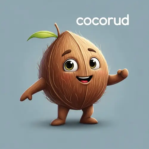 Create Your Company Mascot: Animated Coconut