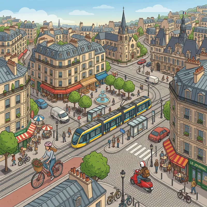 Explore a Vibrant Isometric French City Explore a Vibrant Isometric French City