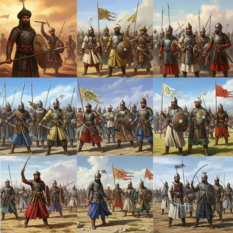 Historic Muslim Warriors: A Visual Journey