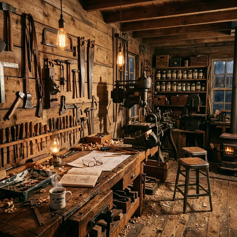 Vintage Workshop: Discover Retro Craftsmanship Vintage Workshop: Discover Retro Craftsmanship