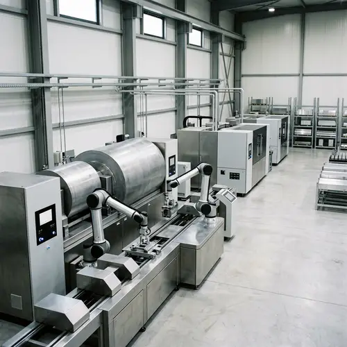 Minimalistic Industrial Machinery: Functionality Redefined