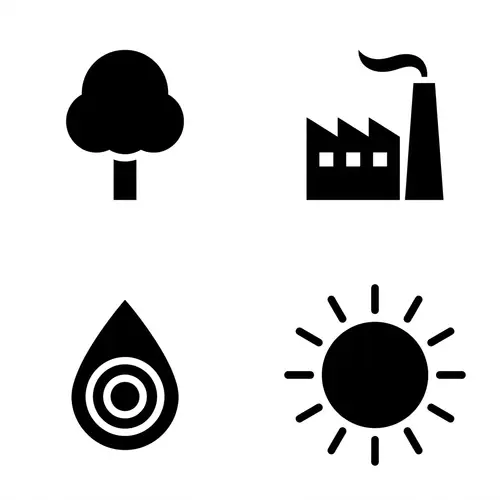 Environment Index Symbols | Minimalistic Design