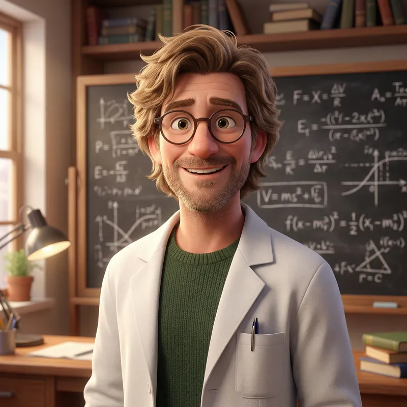 Create a Charming Science Teacher Avatar