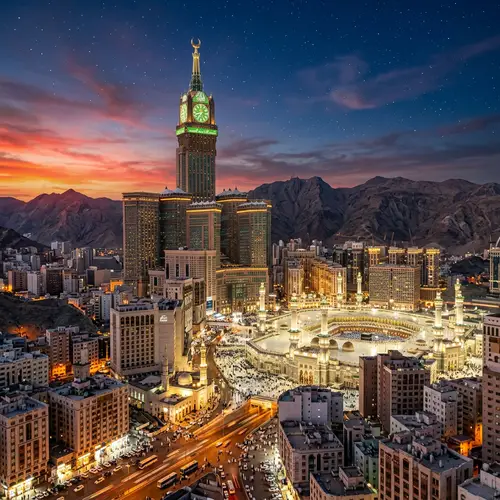 Explore Makkah: Iconic Clock Tower and Cultural Heritage