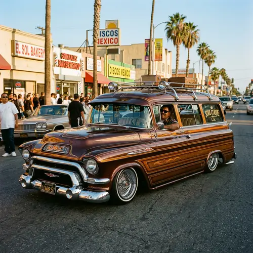 1950's GMC Suburban Lowrider: Classic Style