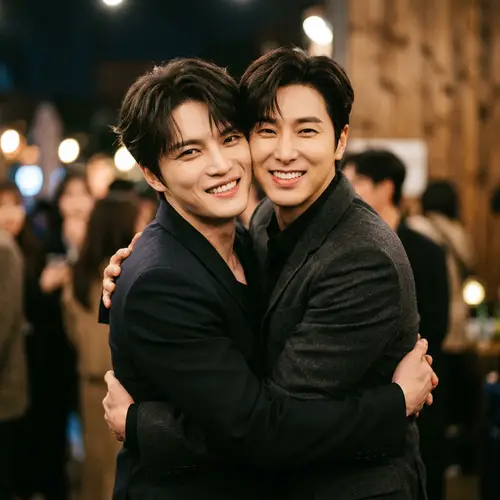 Kim Jaejoong and Jung Yunho: A Cherished Moment