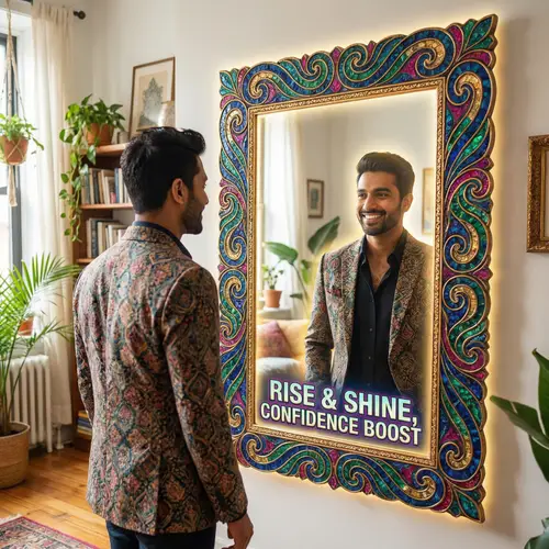 Boost Confidence with Enticing Design | Mirror Reflection