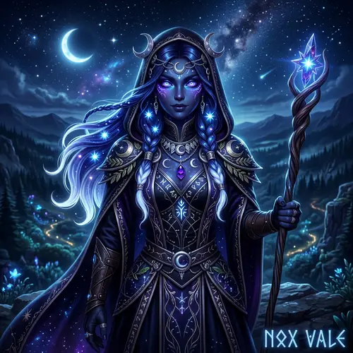 NoxVale: Mysterious 3D Character Portrait