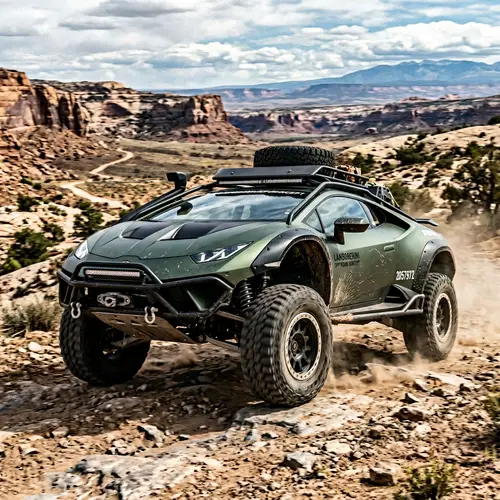 Off Road Lifted Lamborghini Concept