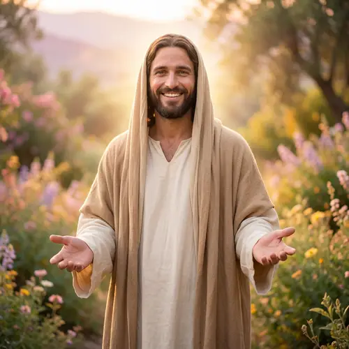 Radiant Figure of Love and Peace