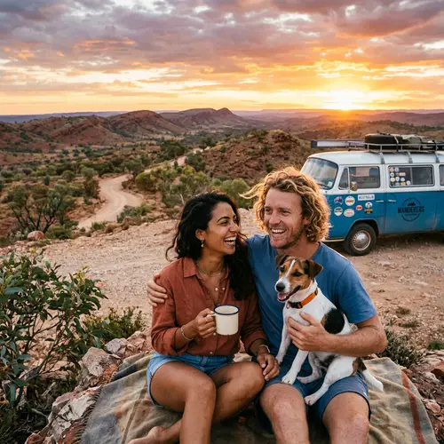 Travel Australia: Couple Adventures with Jack Russell