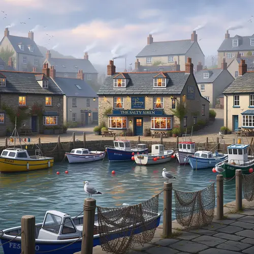 Charming English Fishing Village