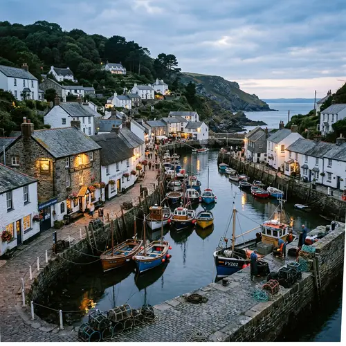 Charming English Fishing Village