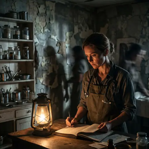 Scary Medical Scene: Dr. Melissa's Eerie Clinic