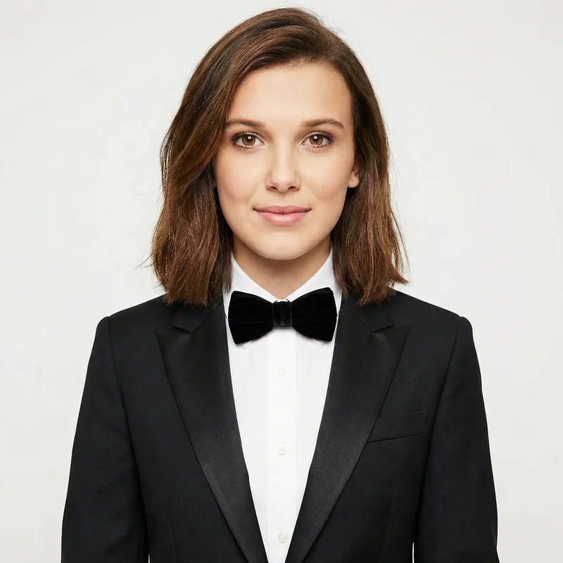 Hailee Steinfeld in Stylish Black Tuxedo Hailee Steinfeld in Stylish Black Tuxedo