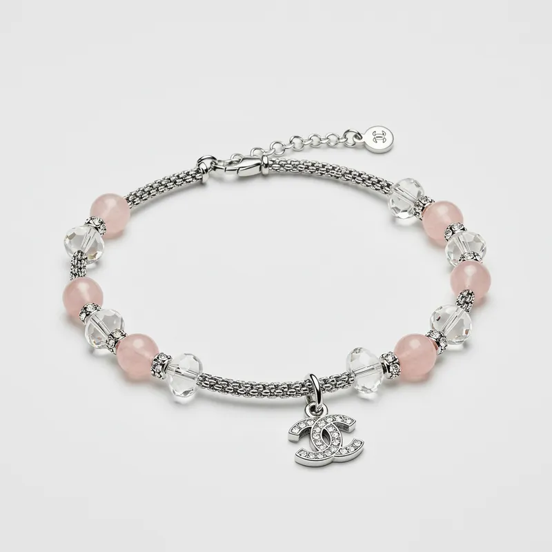 Chanel Style Crystal Bracelet Design