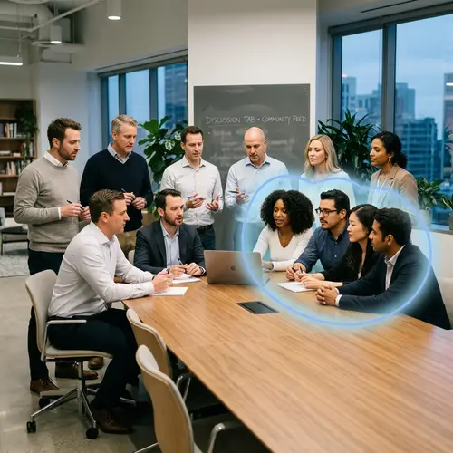 Diverse Group Discussion Photo for Dashboard Tab