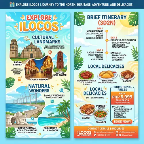 Discover Ilocos: Cultural Tour Package
