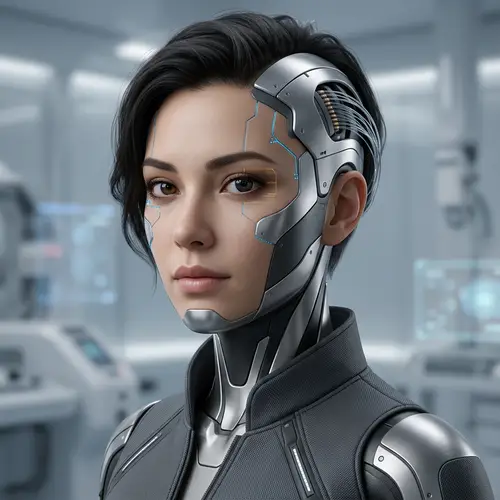Meticulously Designed Cyborg: Artificial Intelligence & Human Features