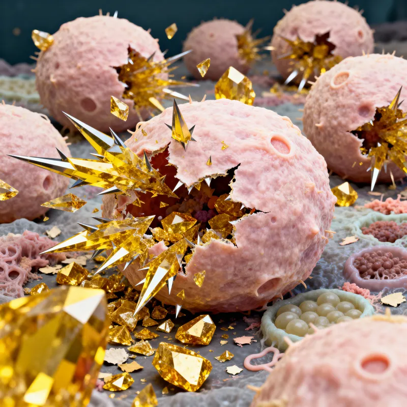 Macrophage Explosion: Impact of Uric Acid Crystals