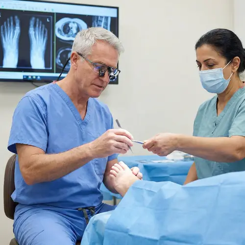 Expert Foot Doctor & Surgeon | Clinic Setting Procedure