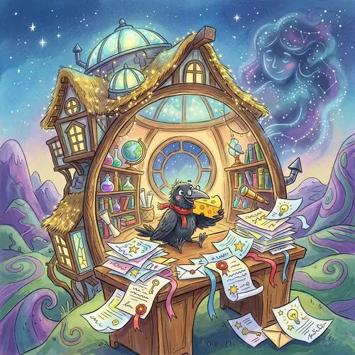 Fantastical Imaginarium: Crow, Cheese & Divine Intervention