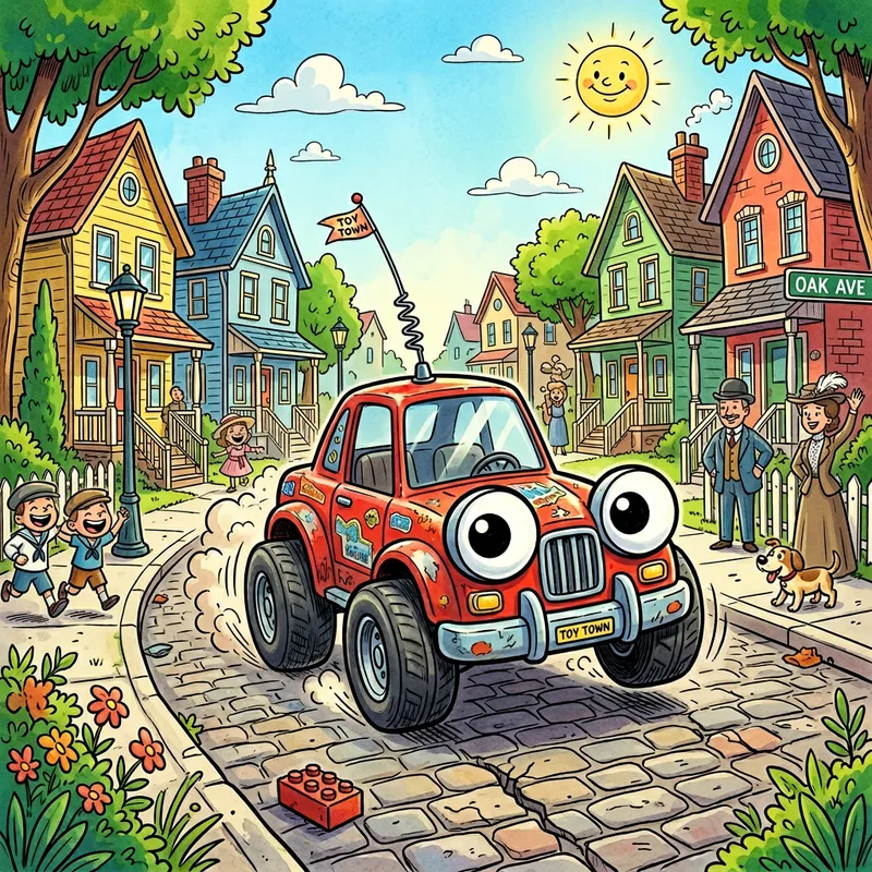 Adventurous RC Car with Googly Eyes for Kids Adventurous RC Car with Googly Eyes for Kids