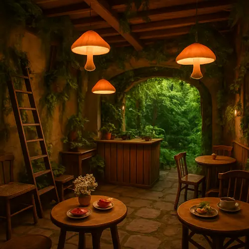Cottagecore Café: Enchanted Fairy Forest Vibe