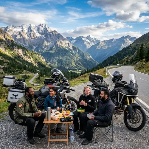 BatSzar Motorcycle Team: Adventure & Friendship