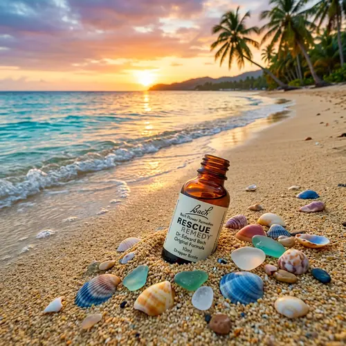 Bach Flower Remedy on Beach Paradise | Soothing Wellness Therapy