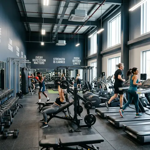 Modern Gym Equipment and Cardio Machines for All Ages and Backgrounds
