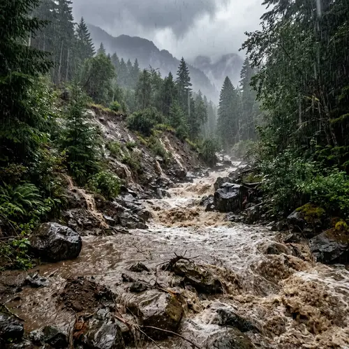 Lifelike Rainfall Impact on Water Quality