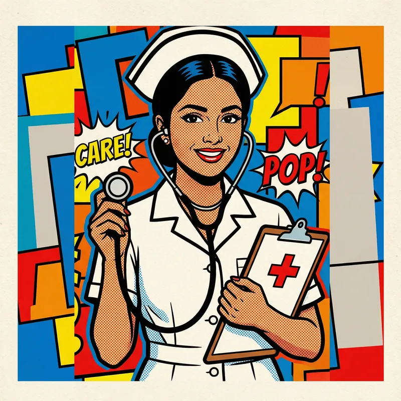 Pop Art Nurse