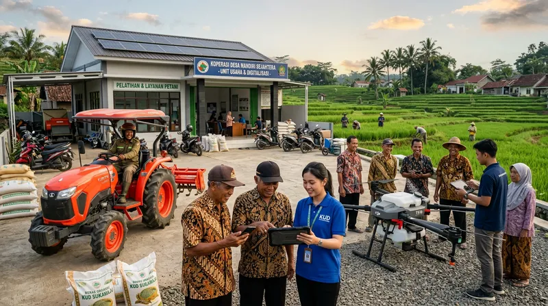 Empowering Farmers: A Modern Village Cooperative