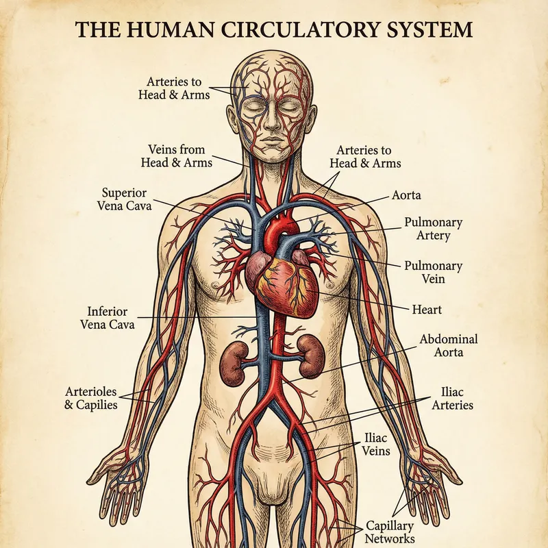 Circulatory System Overview - Essential Image