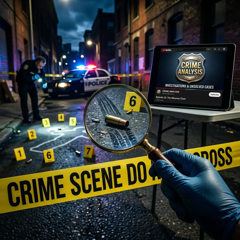 Crime Scene Investigations | YouTube Channel for Crime Analysis